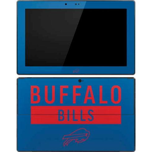 NFL Buffalo Bills Blue Performance Series Surface Pro Tablet Skin
