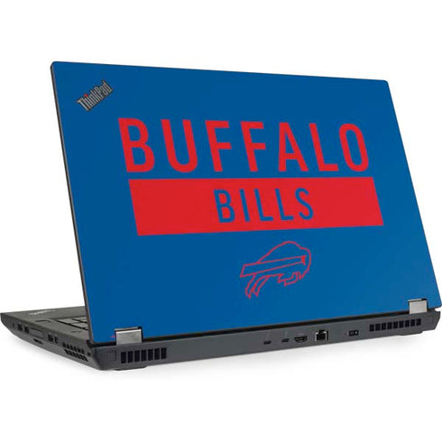 NFL Buffalo Bills Blue Performance Series Lenovo ThinkPad Skin