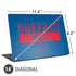 NFL Buffalo Bills Blue Performance Series Universal Laptop 14in (11.4 x 8.2in) Skin