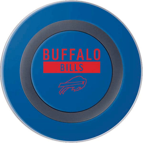 NFL Buffalo Bills Blue Performance Series Wireless Charger Skin