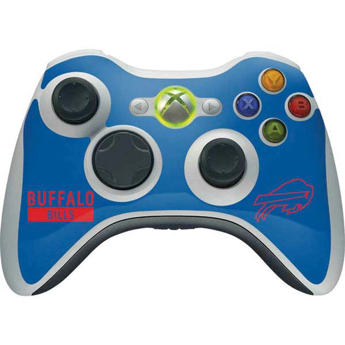 NFL Buffalo Bills Blue Performance Series Xbox 360 Wireless Controller Skin