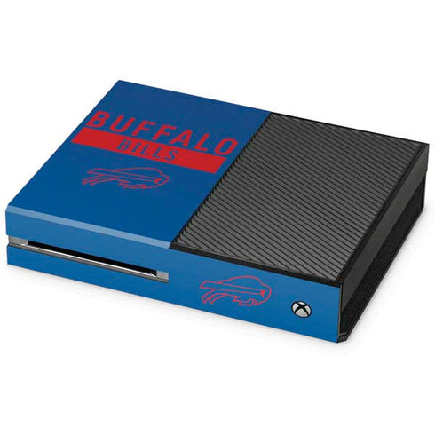 NFL Buffalo Bills Blue Performance Series Xbox One Console Skin