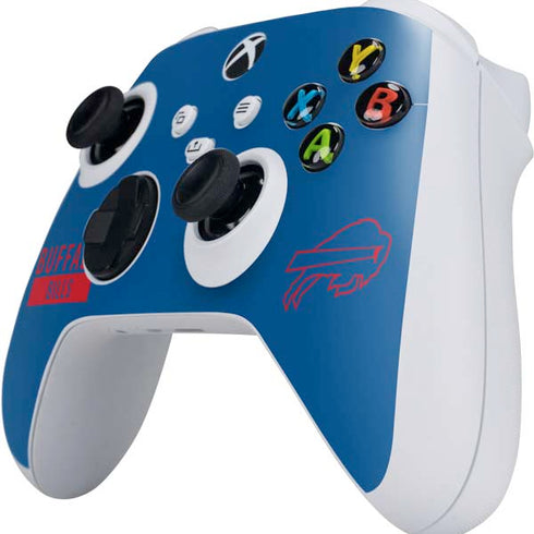 NFL Buffalo Bills Blue Performance Series Xbox Series S Controller Skin