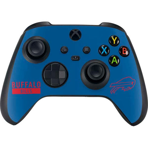 NFL Buffalo Bills Blue Performance Series Xbox Series X Controller Skin