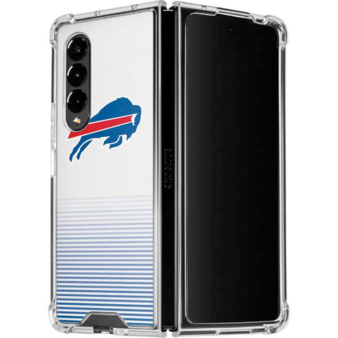 NFL Buffalo Bills Breakaway Galaxy Z Fold4 5G Clear Case
