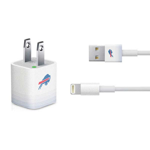 NFL Buffalo Bills Breakaway iPhone Charger (5W USB) Skin