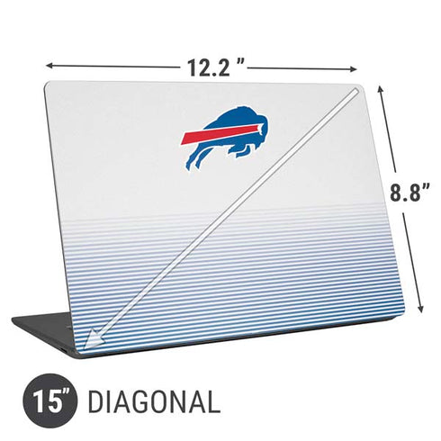 NFL Buffalo Bills Breakaway Universal Laptop 15in (12.2 x 8.8in) Skin