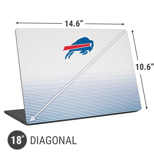 NFL Buffalo Bills Breakaway Universal Laptop 18in (14.6 x 10.6in) Skin