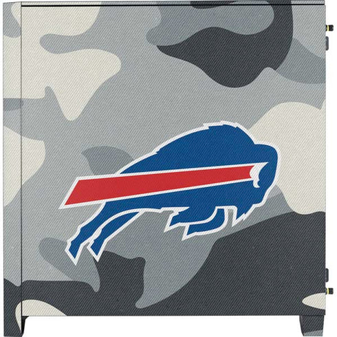 NFL Buffalo Bills Camo Corsair 4000D Tempered Glass Mid-Tower ATX Case Skin