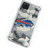 NFL Buffalo Bills Camo Galaxy A12 Clear Case
