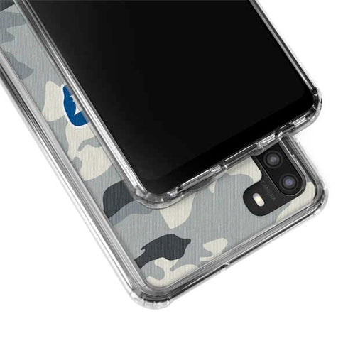 NFL Buffalo Bills Camo Galaxy A21 Clear Case