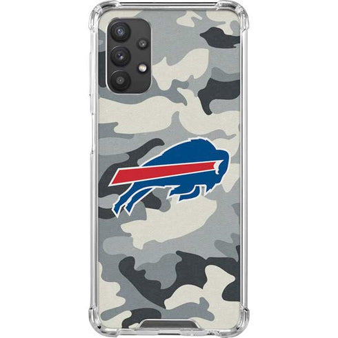 NFL Buffalo Bills Camo Galaxy A32 5G Clear Case