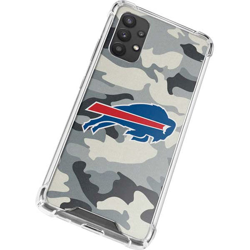 NFL Buffalo Bills Camo Galaxy A32 5G Clear Case