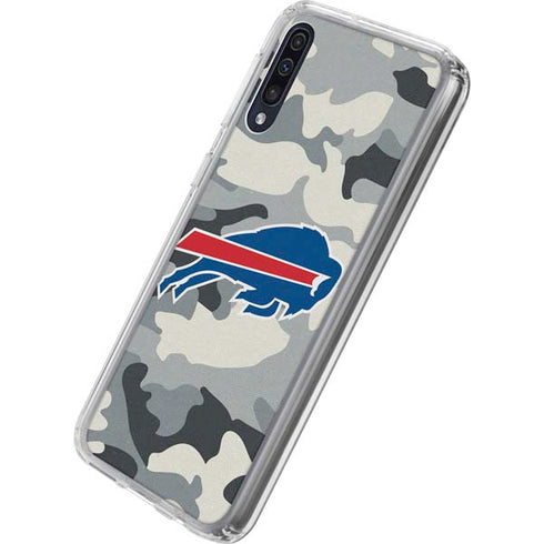 NFL Buffalo Bills Camo Galaxy A50 Clear Case