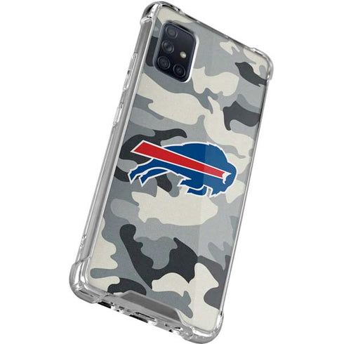 NFL Buffalo Bills Camo Galaxy A51 5G Clear Case