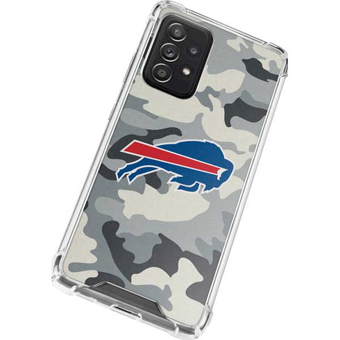 NFL Buffalo Bills Camo Galaxy A52 5G Clear Case