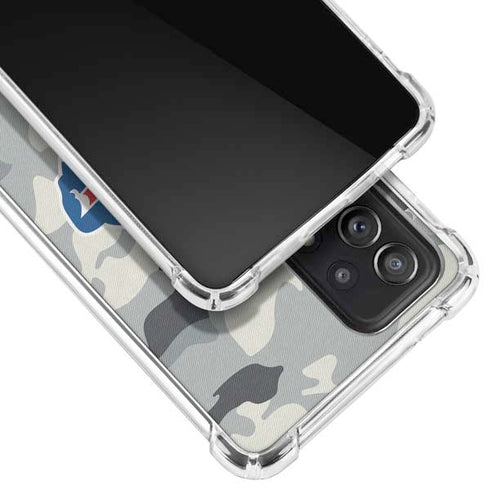 NFL Buffalo Bills Camo Galaxy A52 5G Clear Case