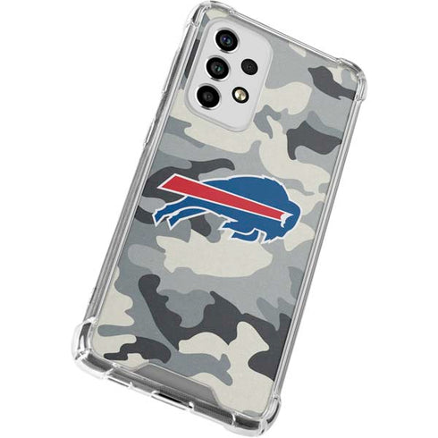 NFL Buffalo Bills Camo Galaxy A53 5G Clear Case