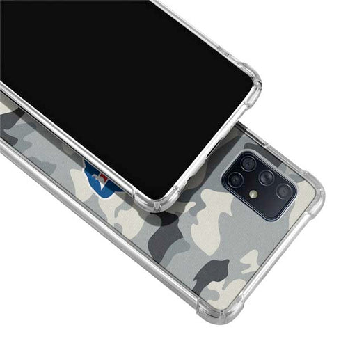 NFL Buffalo Bills Camo Galaxy A71 5G Clear Case