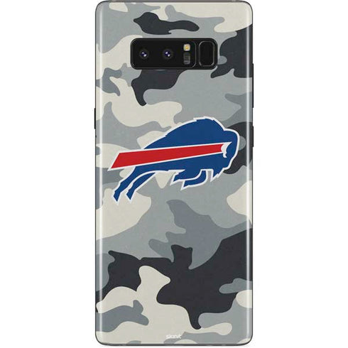 NFL Buffalo Bills Camo Galaxy Note 8 Skin