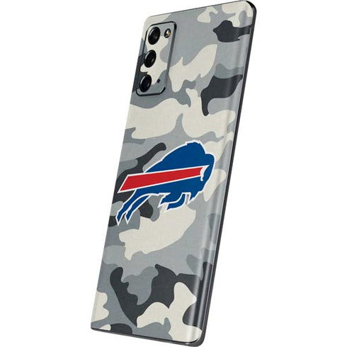NFL Buffalo Bills Camo Galaxy Note20 5G Skin