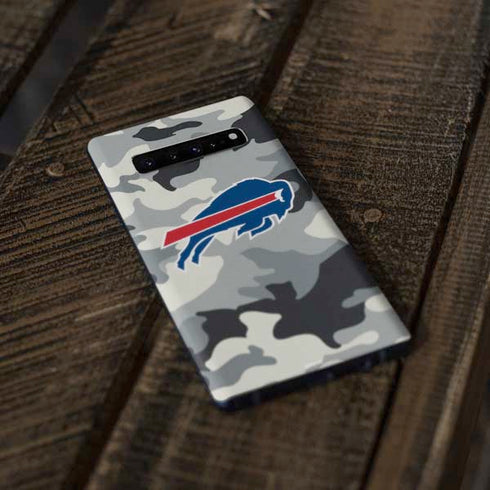 NFL Buffalo Bills Camo Galaxy S10 Plus Skin