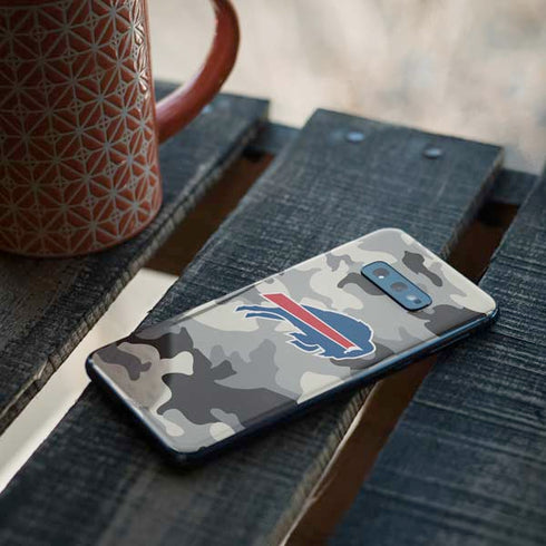 NFL Buffalo Bills Camo Galaxy S10e Skin