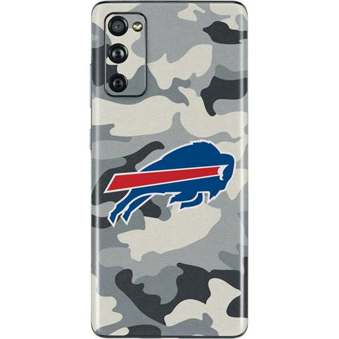 NFL Buffalo Bills Camo Galaxy S20 Fan Edition Skin