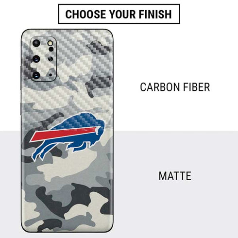 NFL Buffalo Bills Camo Galaxy S20 Plus Skin