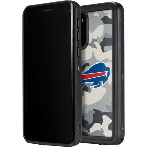 NFL Buffalo Bills Camo Galaxy S20 Plus Waterproof Case
