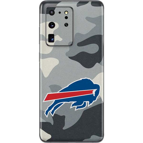 NFL Buffalo Bills Camo Galaxy S20 Ultra 5G Skin