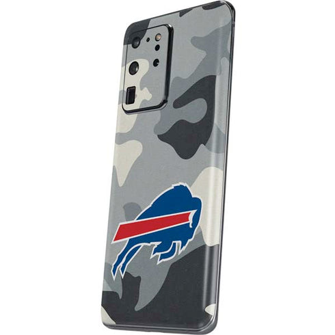 NFL Buffalo Bills Camo Galaxy S20 Ultra 5G Skin