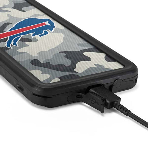 NFL Buffalo Bills Camo Galaxy S20 Waterproof Case