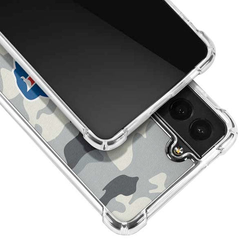 NFL Buffalo Bills Camo Galaxy S21 5G Clear Case