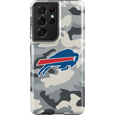 NFL Buffalo Bills Camo Galaxy S21 Ultra 5G Pro Case