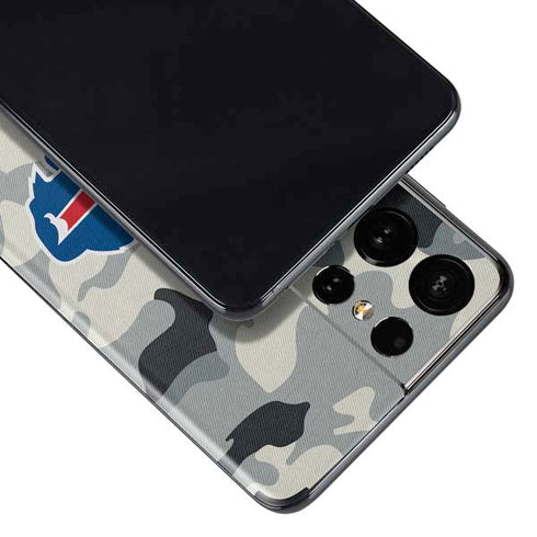 NFL Buffalo Bills Camo Galaxy S21 Ultra 5G Skin