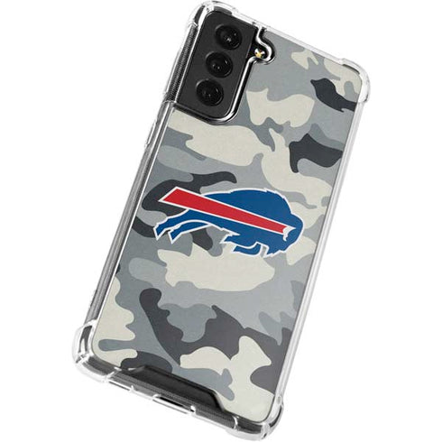 NFL Buffalo Bills Camo Galaxy S22 Clear Case