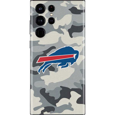 NFL Buffalo Bills Camo Galaxy S22 Ultra Skin