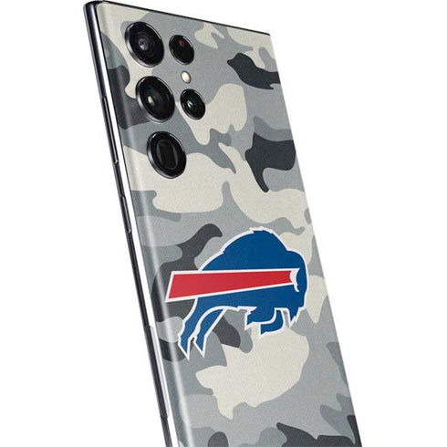 NFL Buffalo Bills Camo Galaxy S22 Ultra Skin