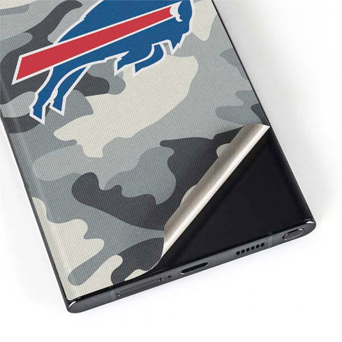 NFL Buffalo Bills Camo Galaxy S22 Ultra Skin