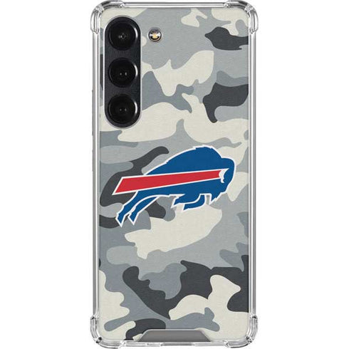 NFL Buffalo Bills Camo Galaxy S23 Clear Case