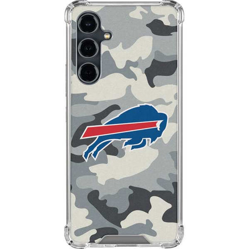 NFL Buffalo Bills Camo Galaxy S23 FE Clear Case