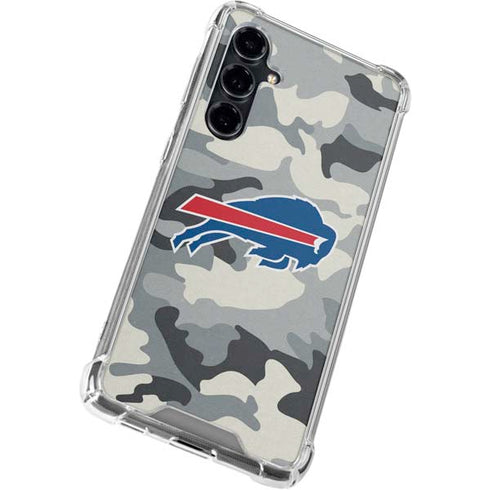 NFL Buffalo Bills Camo Galaxy S23 FE Clear Case