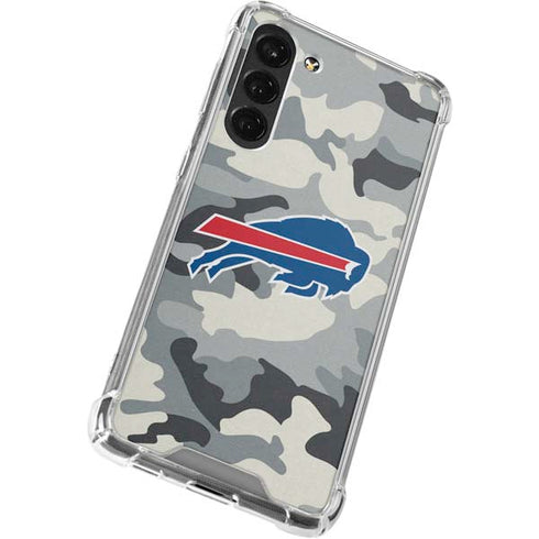NFL Buffalo Bills Camo Galaxy S23 Plus Clear Case
