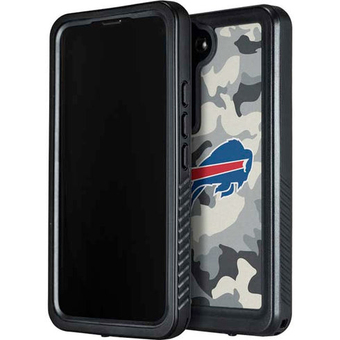 NFL Buffalo Bills Camo Galaxy S23 Plus Waterproof Case