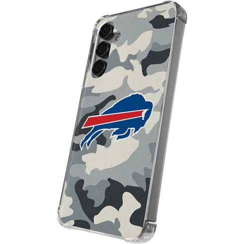 NFL Buffalo Bills Camo Galaxy S24 Plus Clear Case
