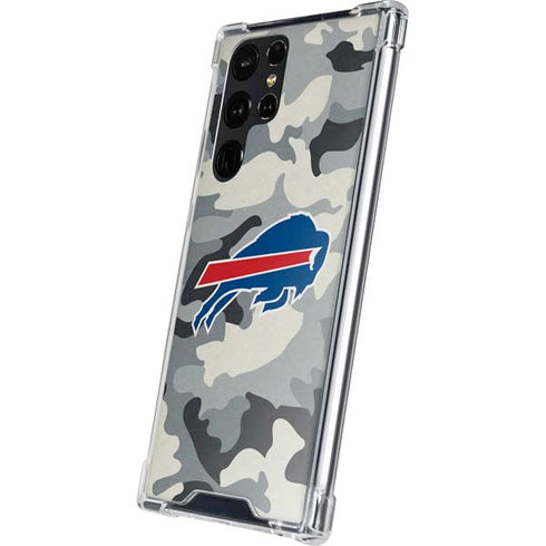NFL Buffalo Bills Camo Galaxy S24 Ultra Clear Case