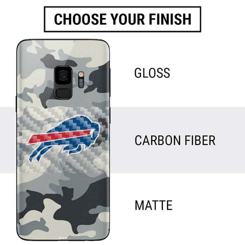 NFL Buffalo Bills Camo Galaxy S9 Skin