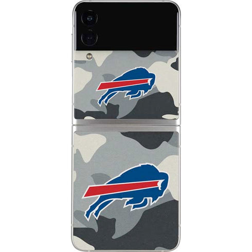NFL Buffalo Bills Camo Galaxy Z Flip3 5G Skin