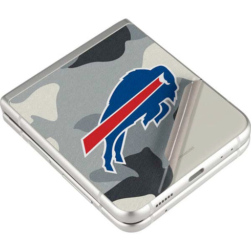 NFL Buffalo Bills Camo Galaxy Z Flip3 5G Skin